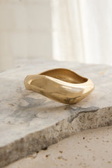 Wave Bangle Gold