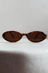 Higher Power Oval Sunglasses Tort