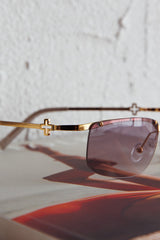 Peta And Jain Zya Sunglasses Light Gold