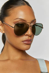 Peta And Jain Franki Sunglasses Gold