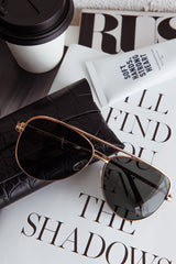 Peta And Jain Franki Sunglasses Gold