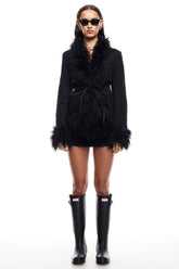 LIONESS Oui Oui Coat Ink