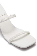THERAPY Drew Heel White