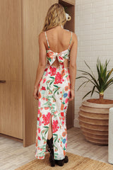 Chamberlain Scallop Trim Maxi Skirt Fruit