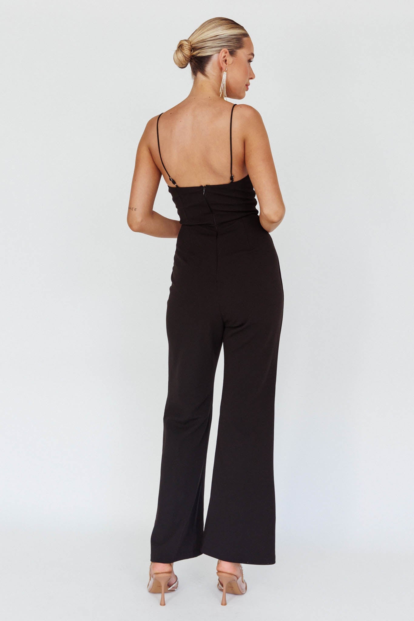 Lyrics Keyhole Jumpsuit Black