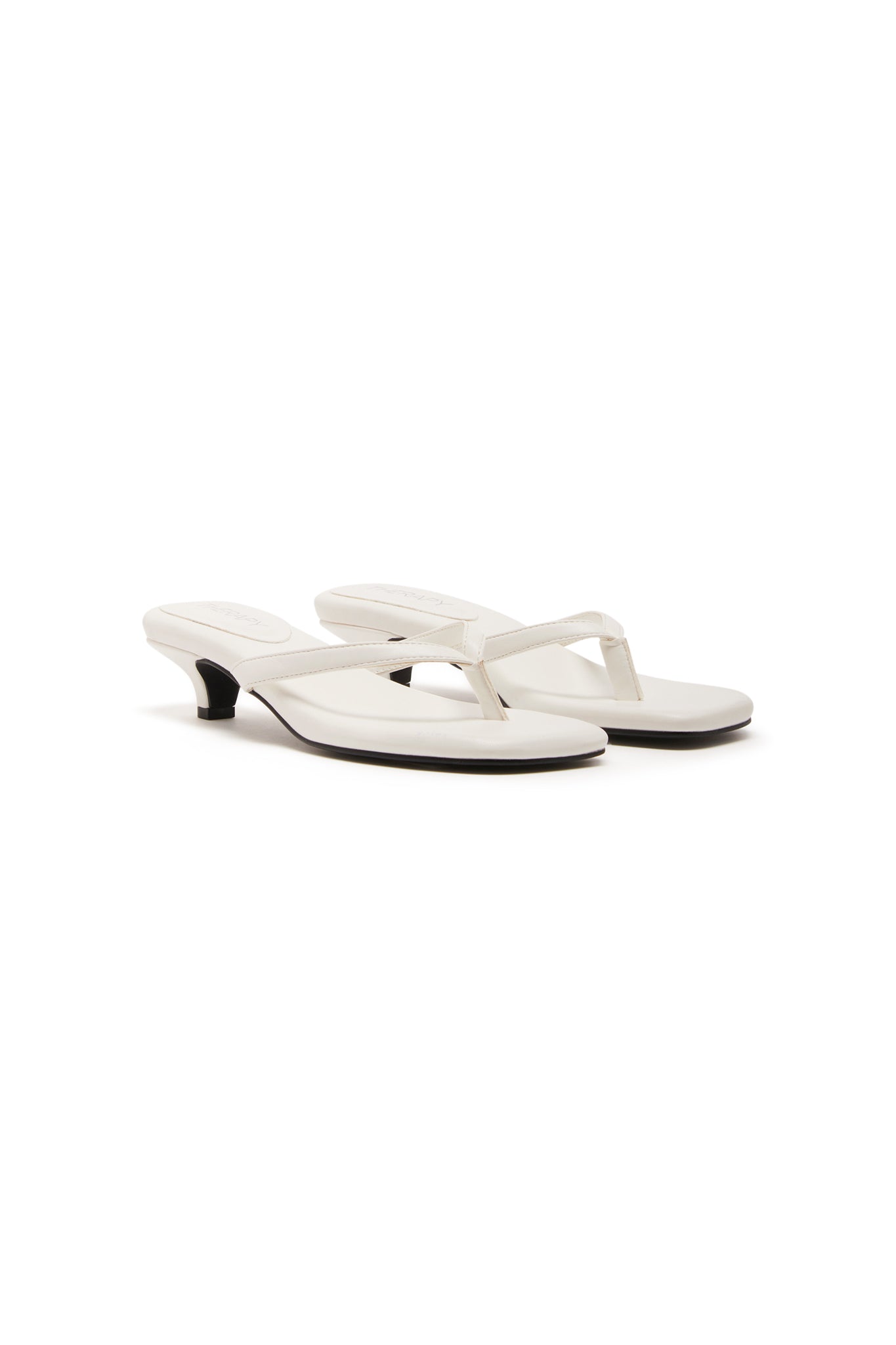 THERAPY Heatwave Thong Heel White