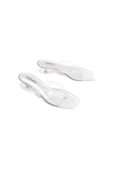 THERAPY Jellyz Thong Heel Clear