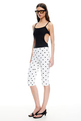 LIONESS Starlight Capri Cream Polka