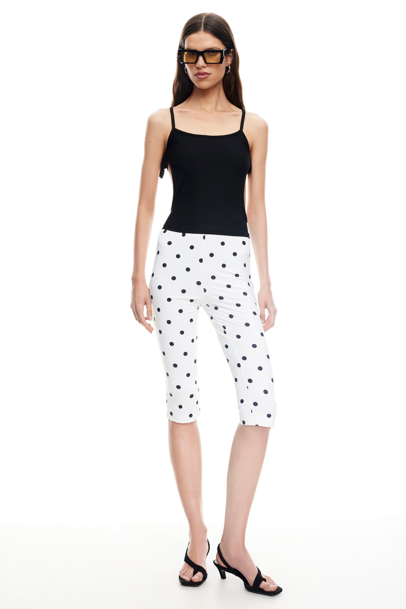 LIONESS Starlight Capri Cream Polka