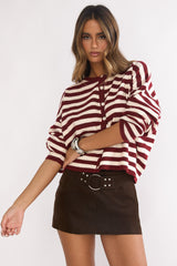 Opeline Waist Belt Skort Brown