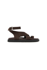 THERAPY Redeem Sandals Chocolate