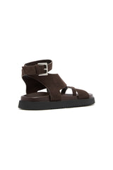 THERAPY Redeem Sandals Chocolate