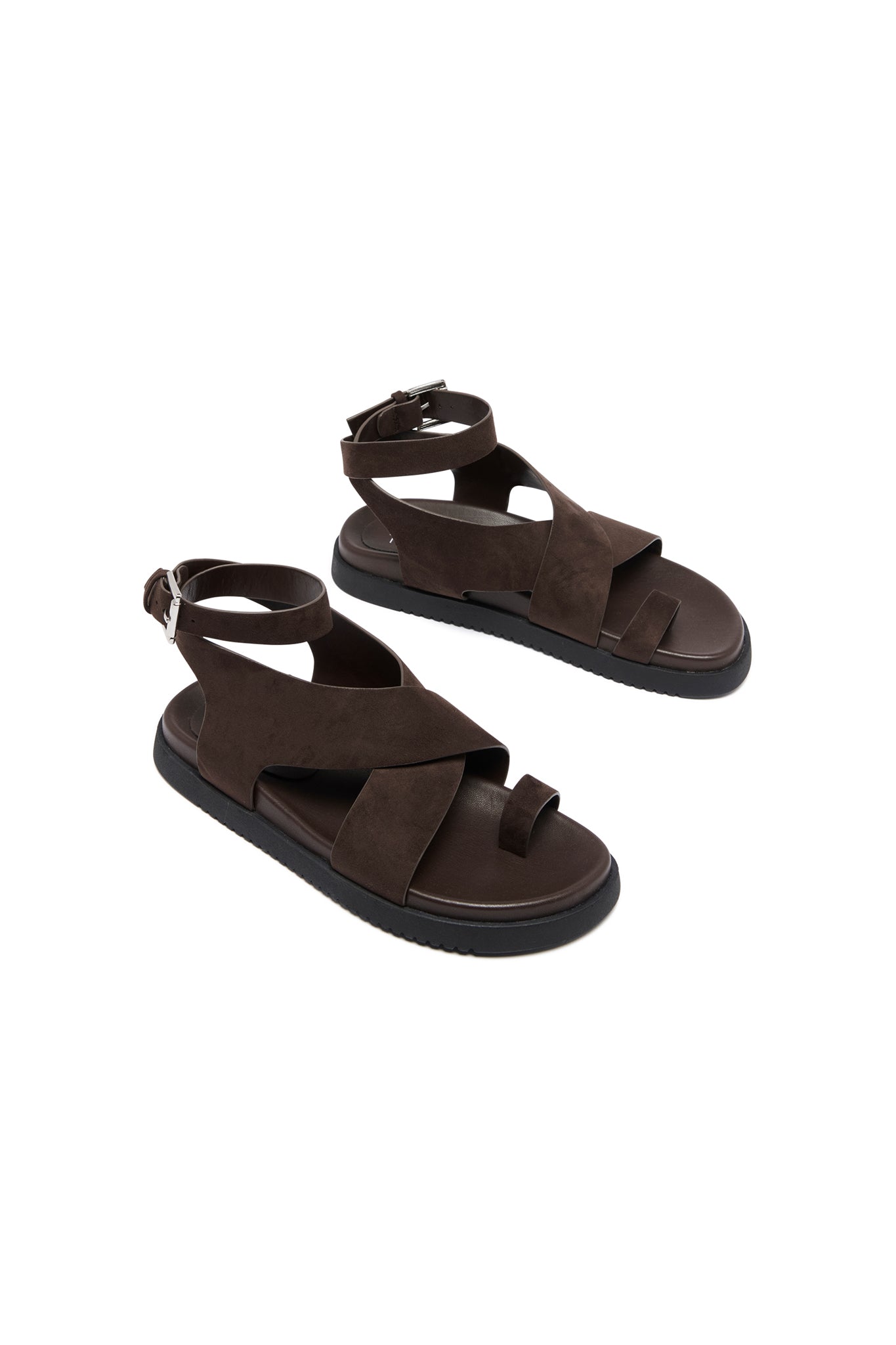 THERAPY Redeem Sandals Chocolate