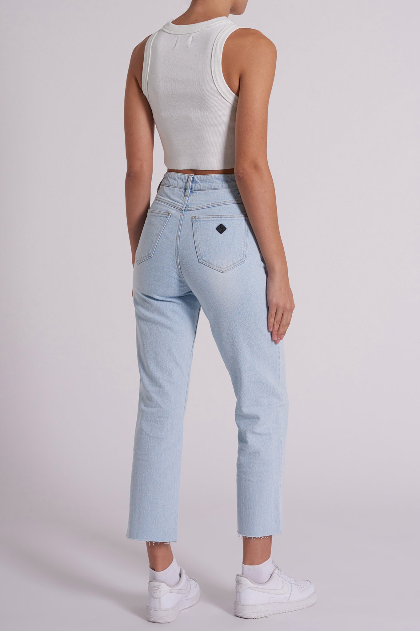 Abrand Venice Straight Kes Jeans Bleached Blue