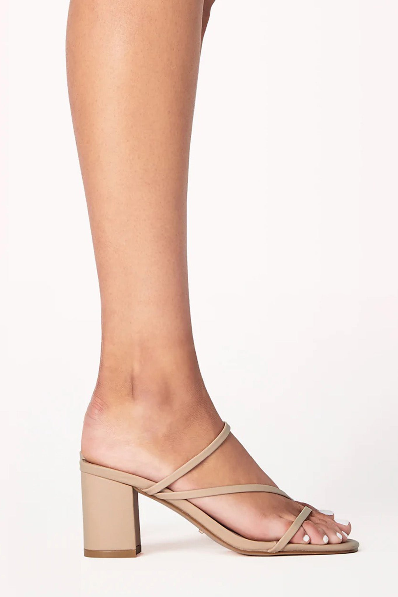 BiLLiNi Yazmin Block Heel Nude