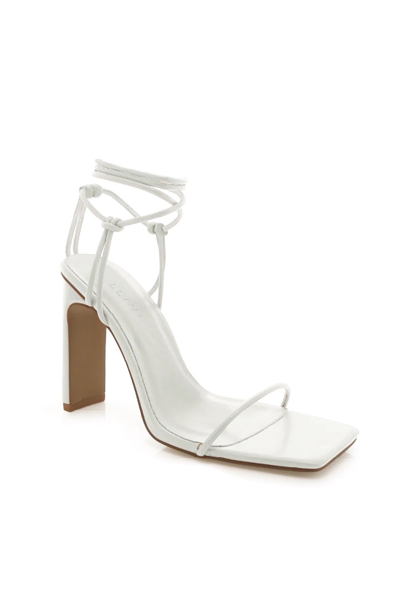 BiLLiNi Toniro Strappy High Heel White