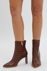 BiLLiNi Nancy Bootie Chocolate Croc