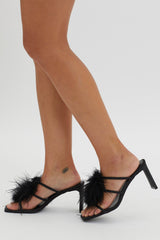 BiLLiNi Kayden Mule Black Satin