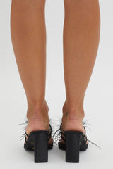 BiLLiNi Kayden Mule Black Satin