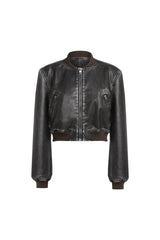 LIONESS Allure Bomber Jacket Charcoal