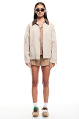 LIONESS Workwear Jacket Stone