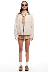 LIONESS Workwear Jacket Stone