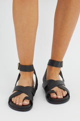 SOL SANA Hitch Footbed Black