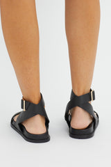 SOL SANA Hitch Footbed Black