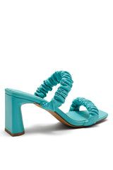 THERAPY Kava Block Heel Seafoam