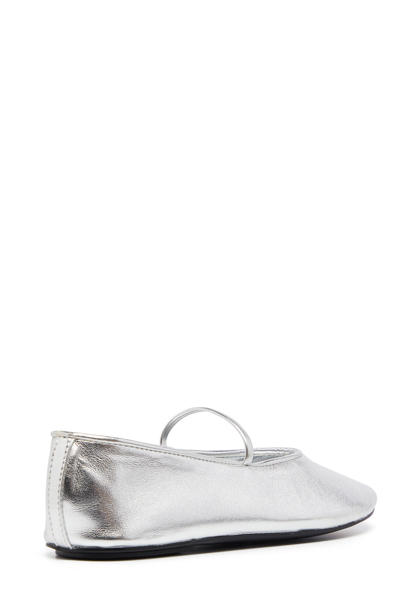 THERAPY Moncherri Ballet Flat Silver Smooth