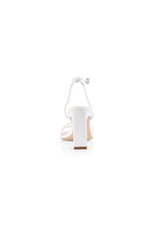 VERALi Kimmy Slim Strappy Heels White Smooth