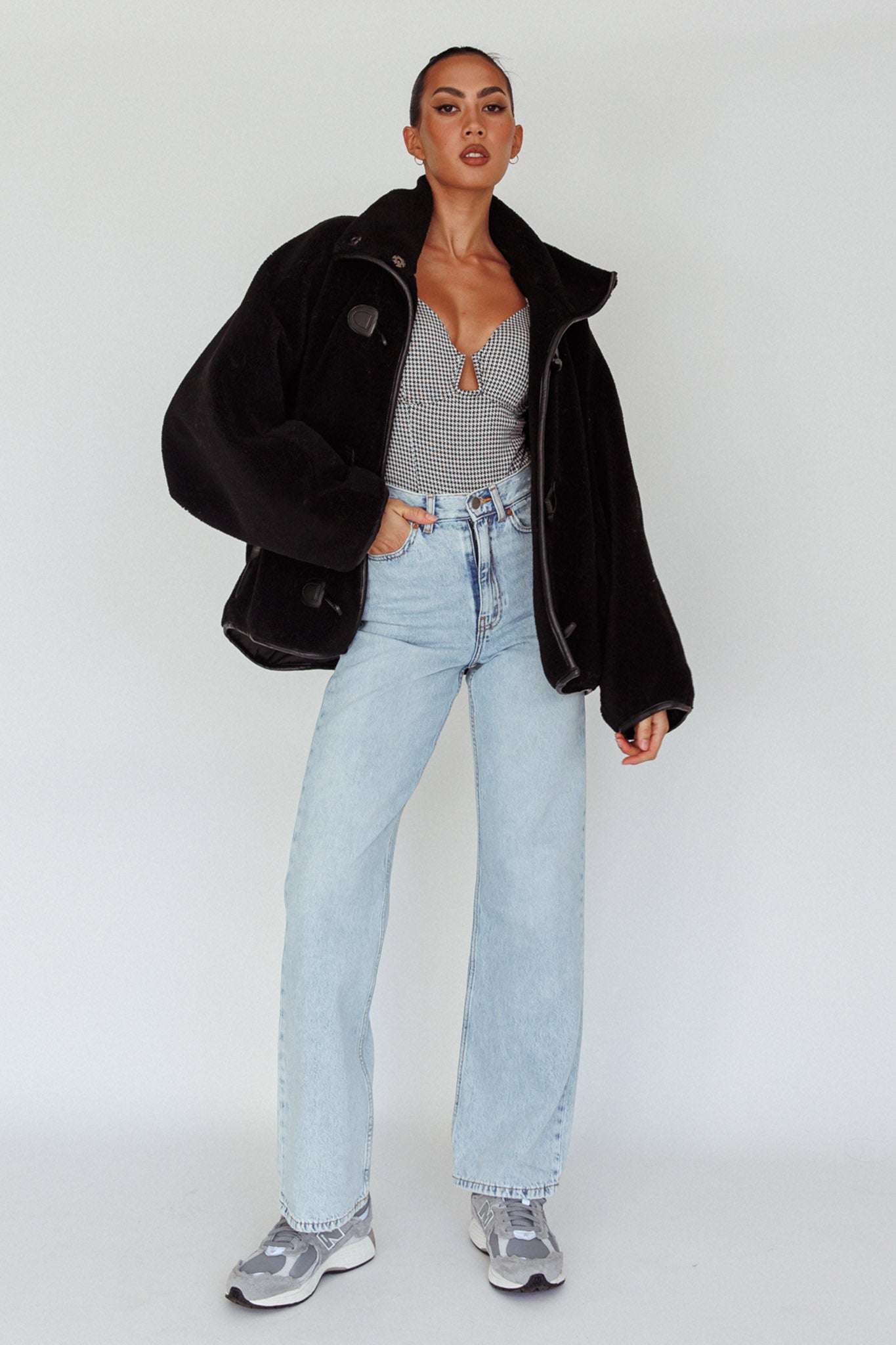 Cambra Toggle Jacket Black