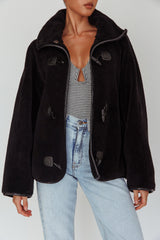 Cambra Toggle Jacket Black